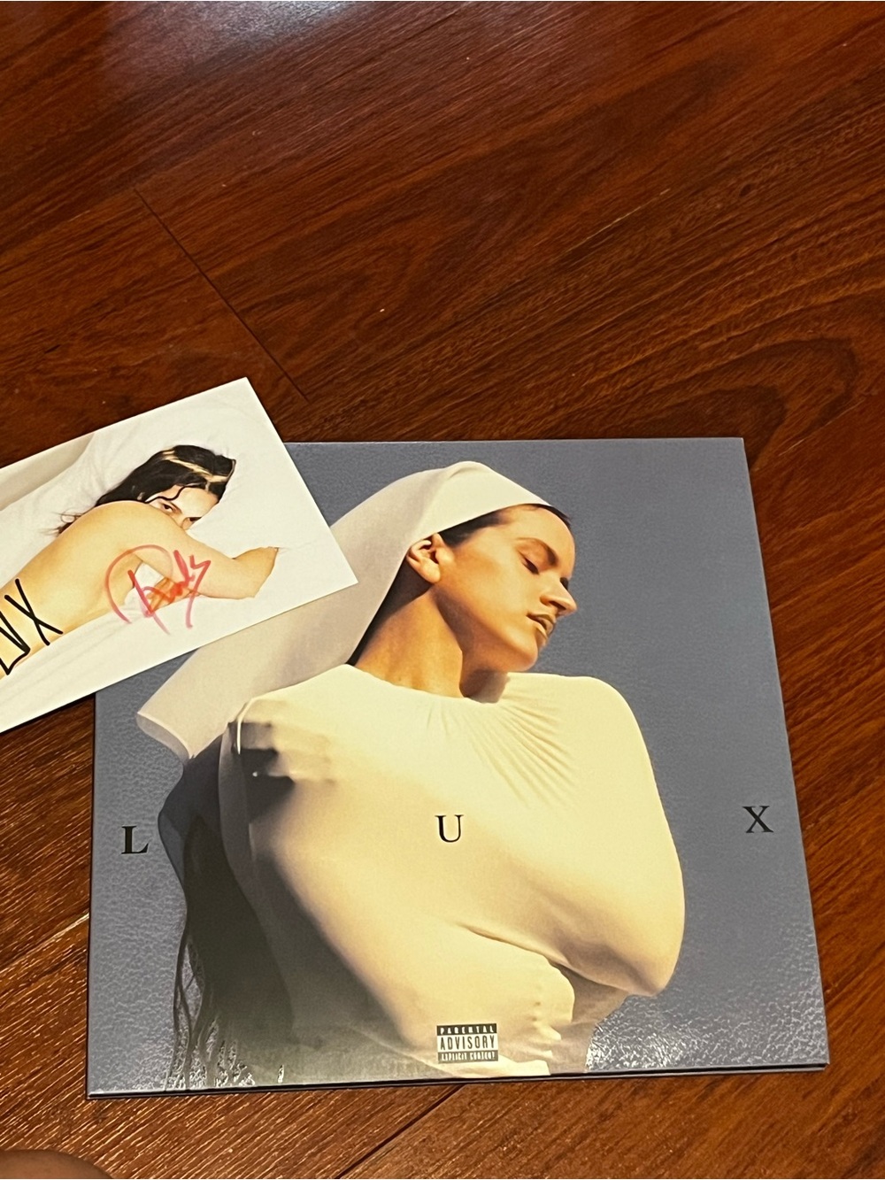 RARE Signed Rosalía - LUX (1st Pressing) Vinyl LP + Autographed Postcard